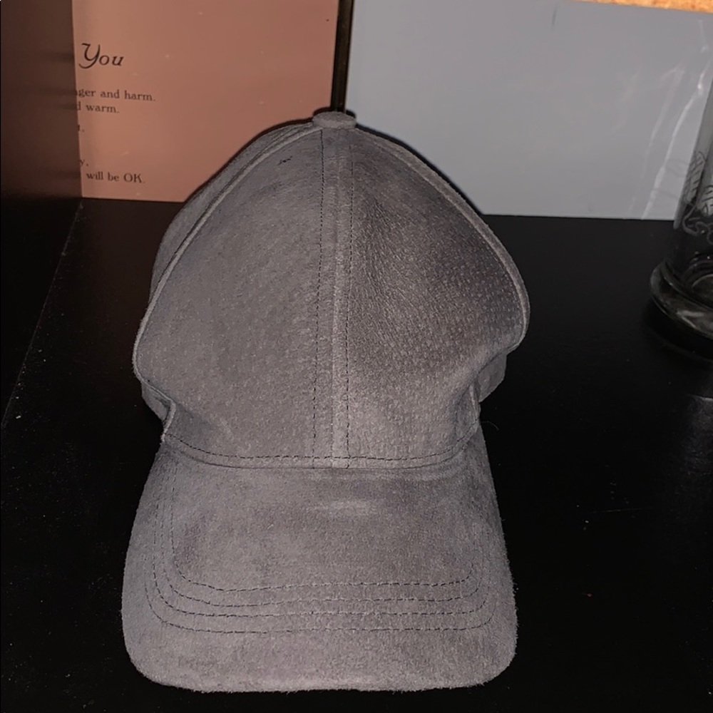 Genuine Suede Baseball Cap